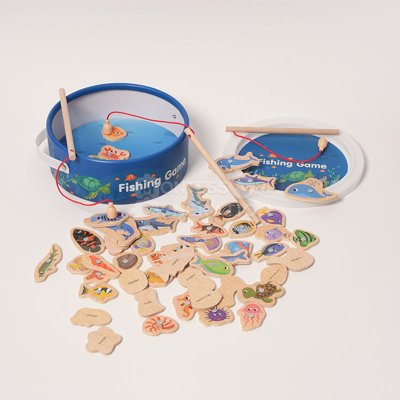 "Montessori" žvejybos žaidimas vaikams