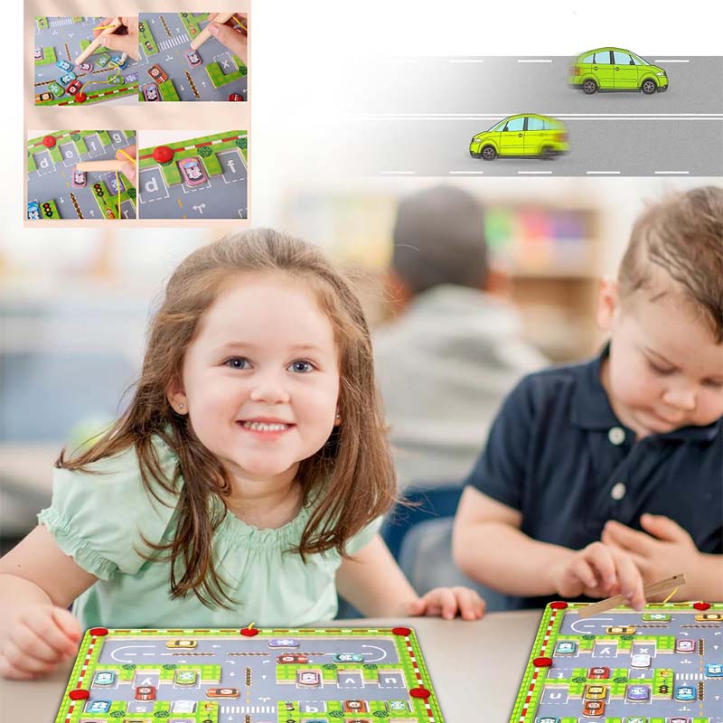 "Montessori" magnetinė abėcėlės lenta