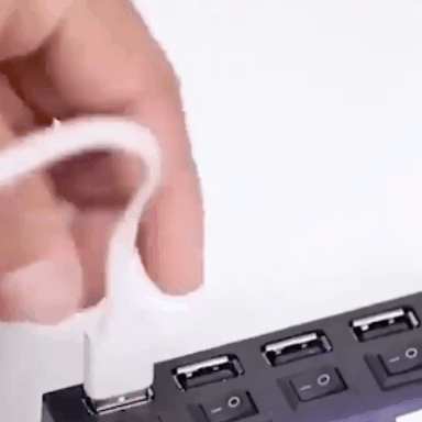 USB šakotuvas