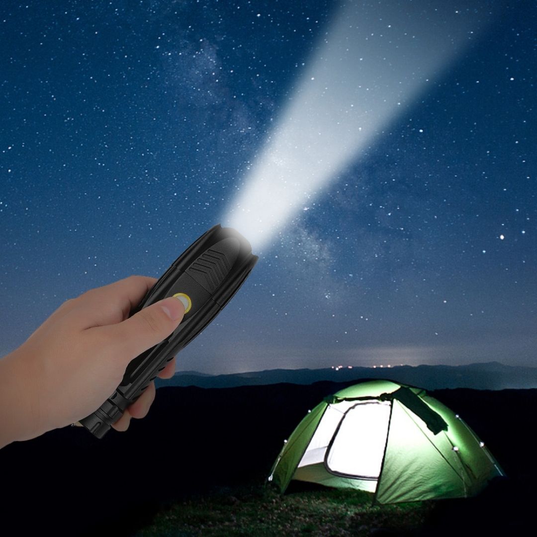 Itin stipraus galingumo žibintuvėlis \MultiLED Flash Light\""