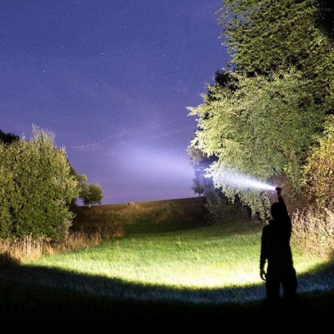 Itin stipraus galingumo žibintuvėlis \MultiLED Flash Light\""