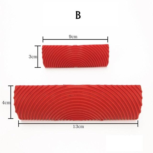Medienos rašto dažymo teptukai (2vnt)