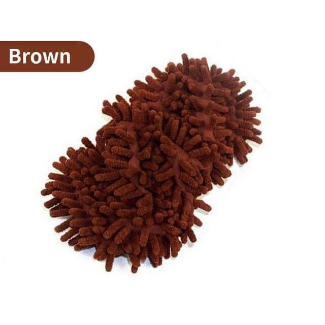 Unikalios šlepetės - grindų šluostės