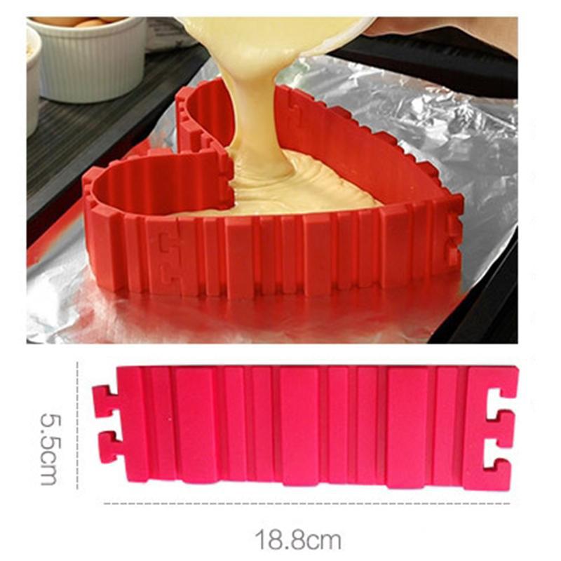 Silikoninės kepimo formos (4 vnt.)