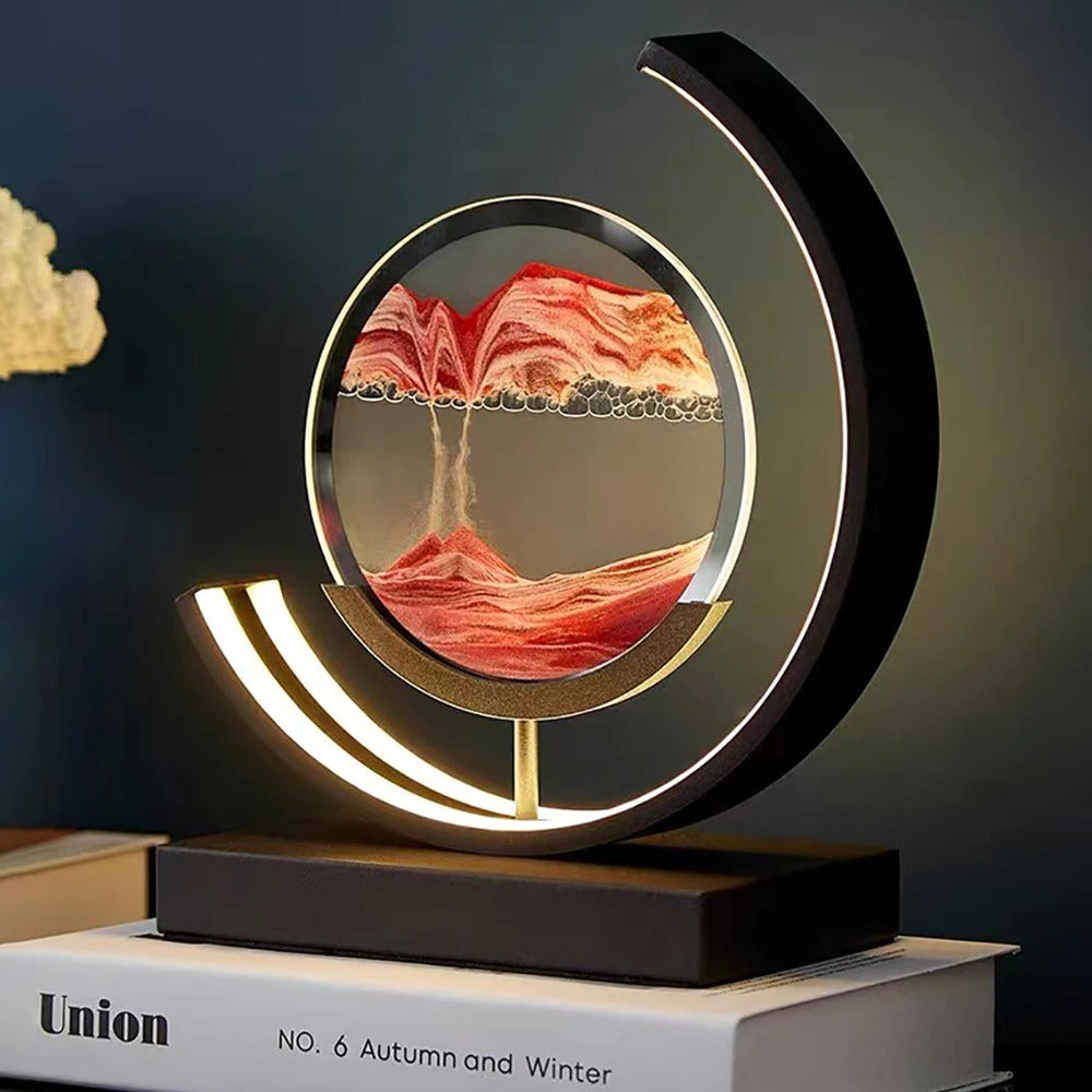 „Sand Art“ LED stalinė lempa