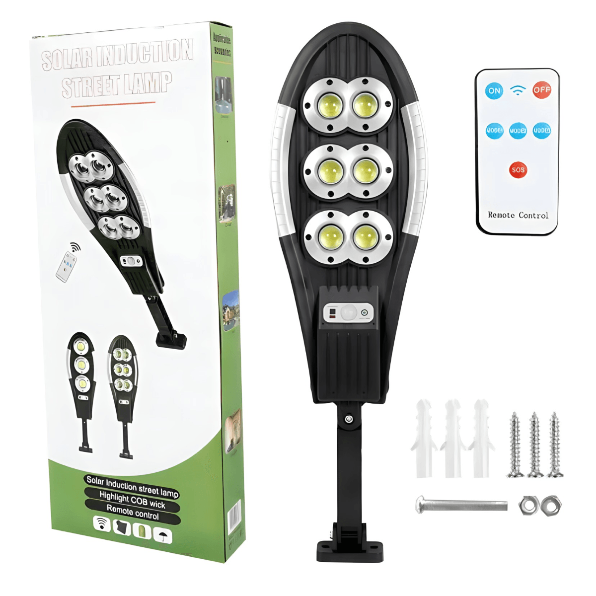 Saulės įkraunamas lauko šviestuvas