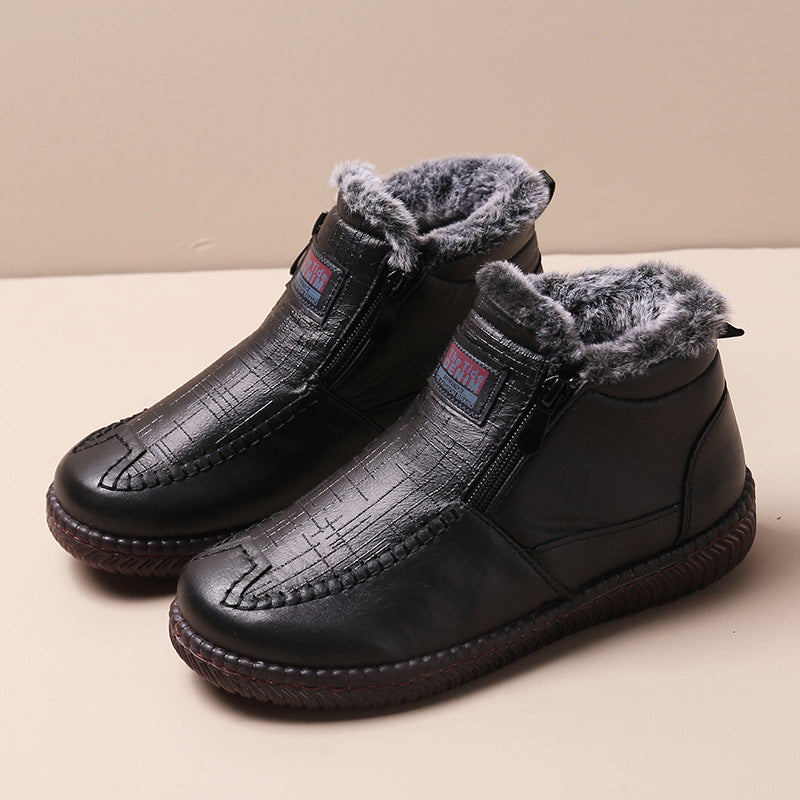 Žemi žieminiai moteriški batai