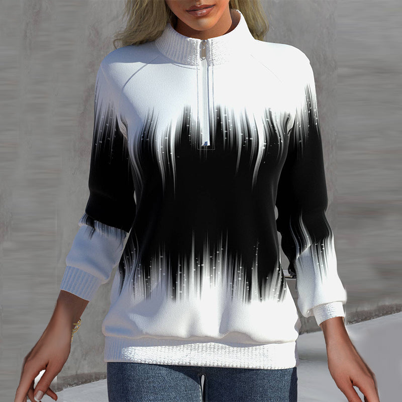 Moteriškas džemperis ilgomis rankovėmis