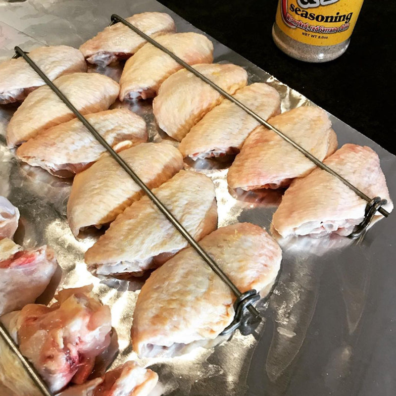 Grilio grotelės vištienos sparneliams