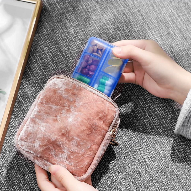 TravelMed™ - nešiojama tablečių dėžutė (2 vnt.)