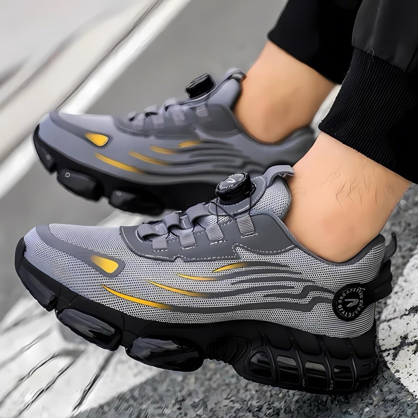 Securefit™ - apsauginiai batai | Be raištelių ir lengvi