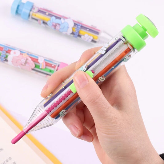 8 spalvų kreidelių rašiklis (3 vnt.)