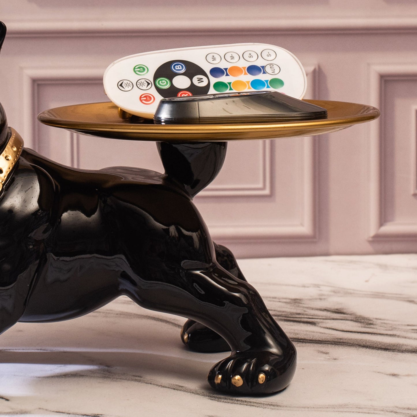 Dekoracija - daiktų padėkliukas - "Buldogas"