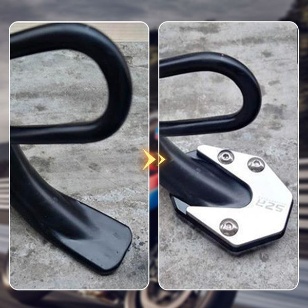 Motociklo šoninės kojelės apsauga