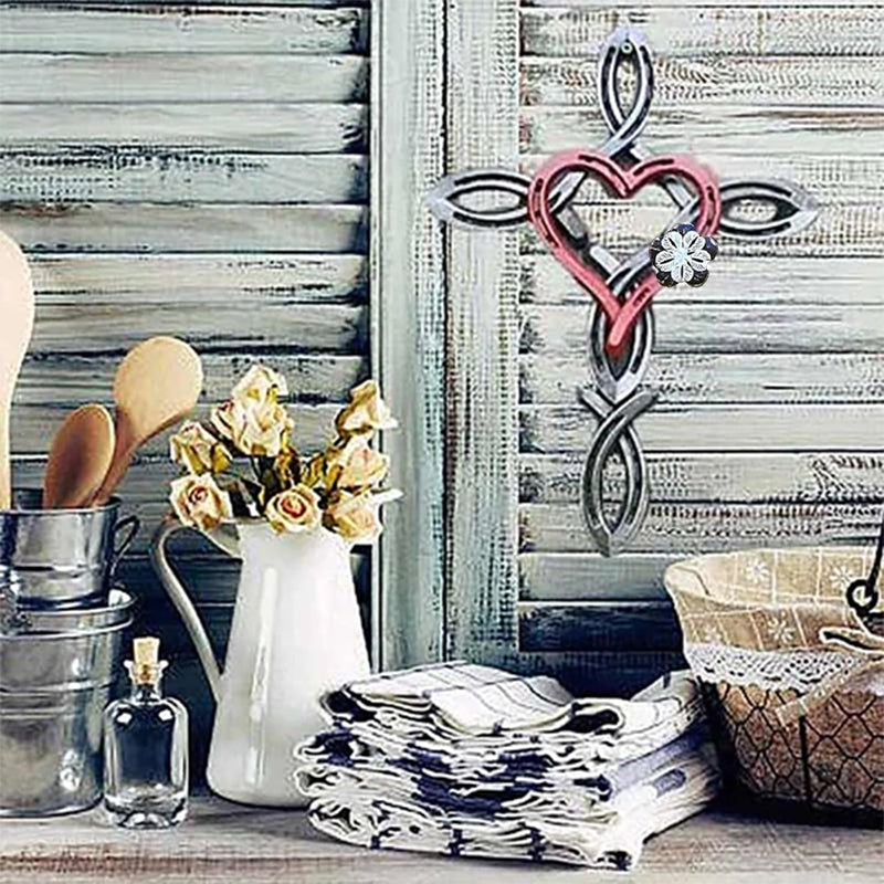 Rankų darbo dekoracija - "Širdis"