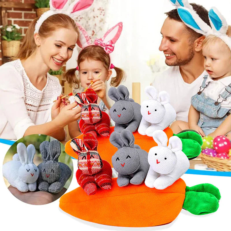 Mini piniginė su velykiniai zuikučiais