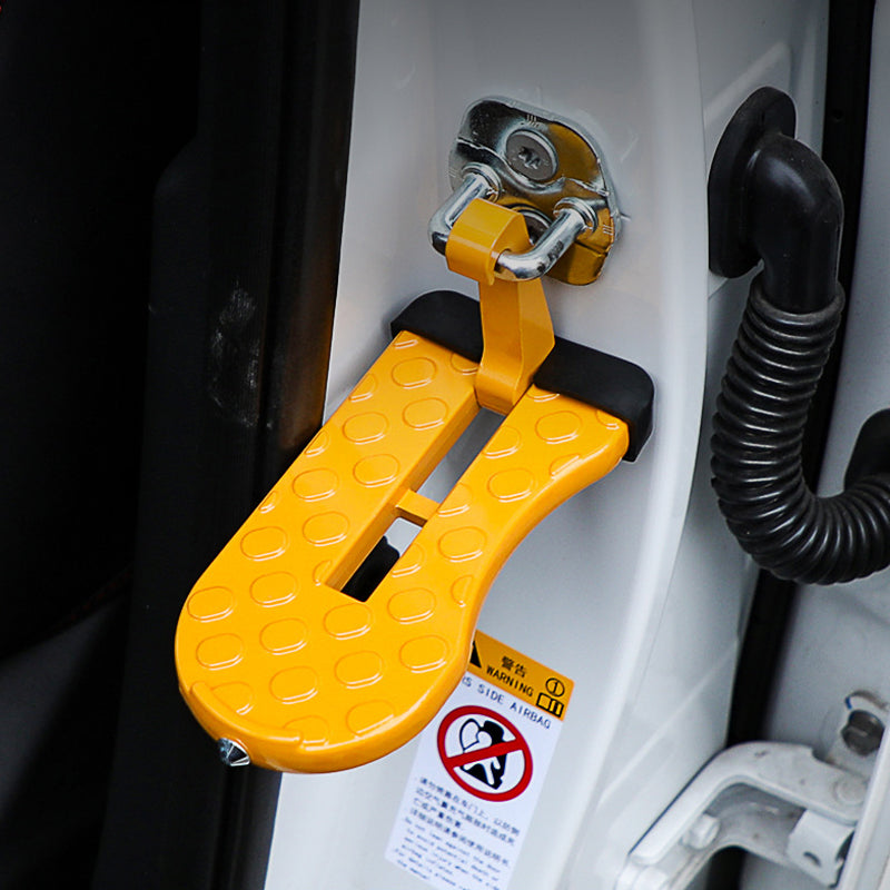 Automobilio durelių pakabinamas laiptelis