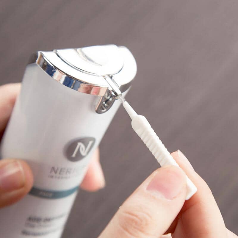 Dušo galvučių valymo šepetėliai