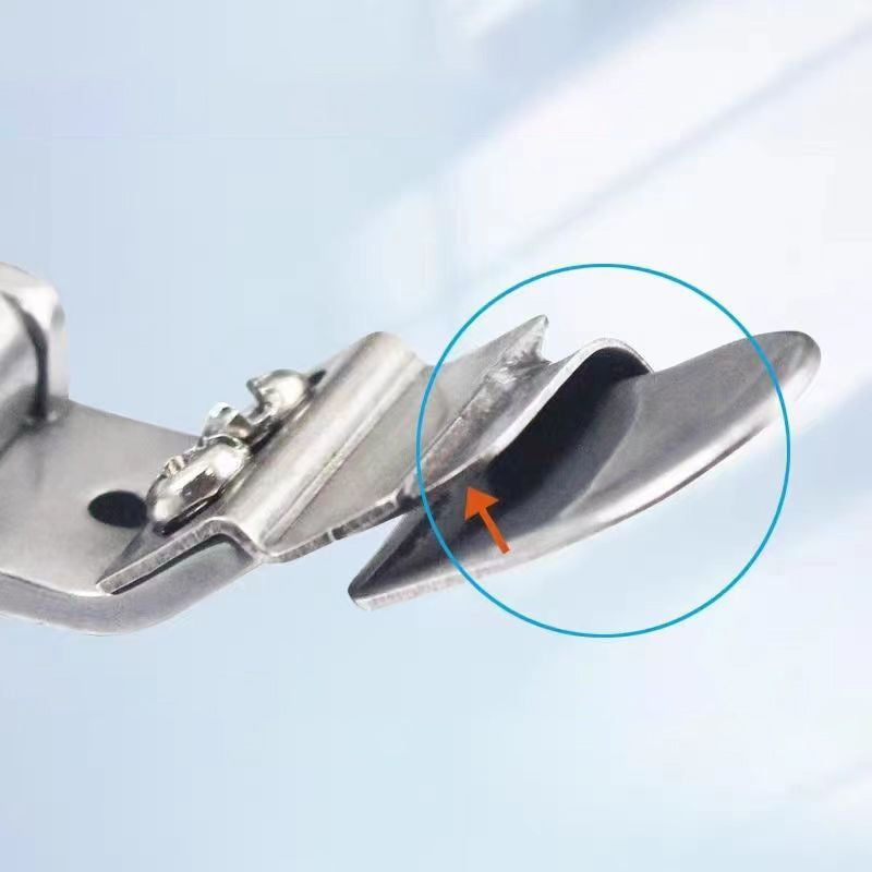 Prispaudimo pėdelė siūlių kraštams