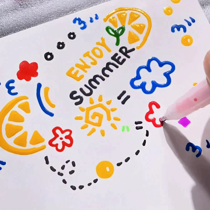 \GelPen™\" - geliniai rašikliai su 3D efektu"