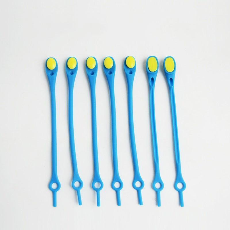 Universalūs silikoniniai batų raišteliai