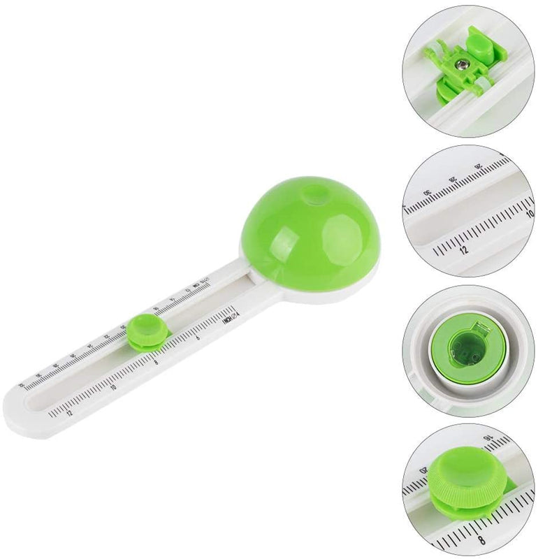 Plastikinis apskritimų pjaustymo peiliukas