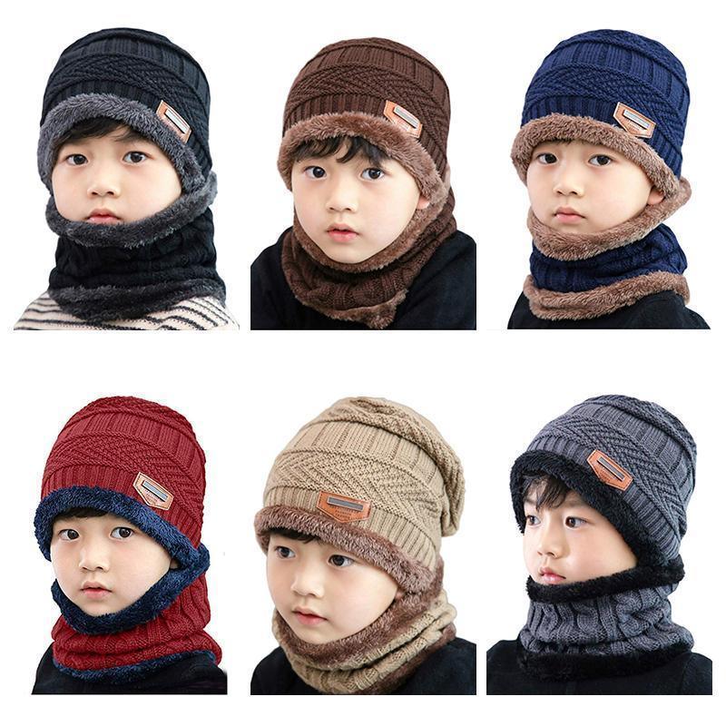 Žieminė beanie kepurė ir šalikas