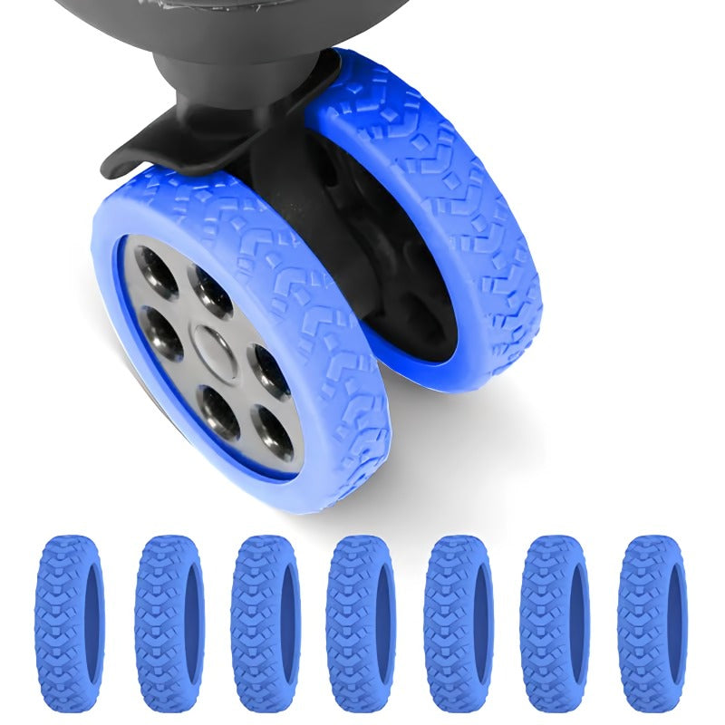 Bagažo lagamino ratų apsauginis dangtelis