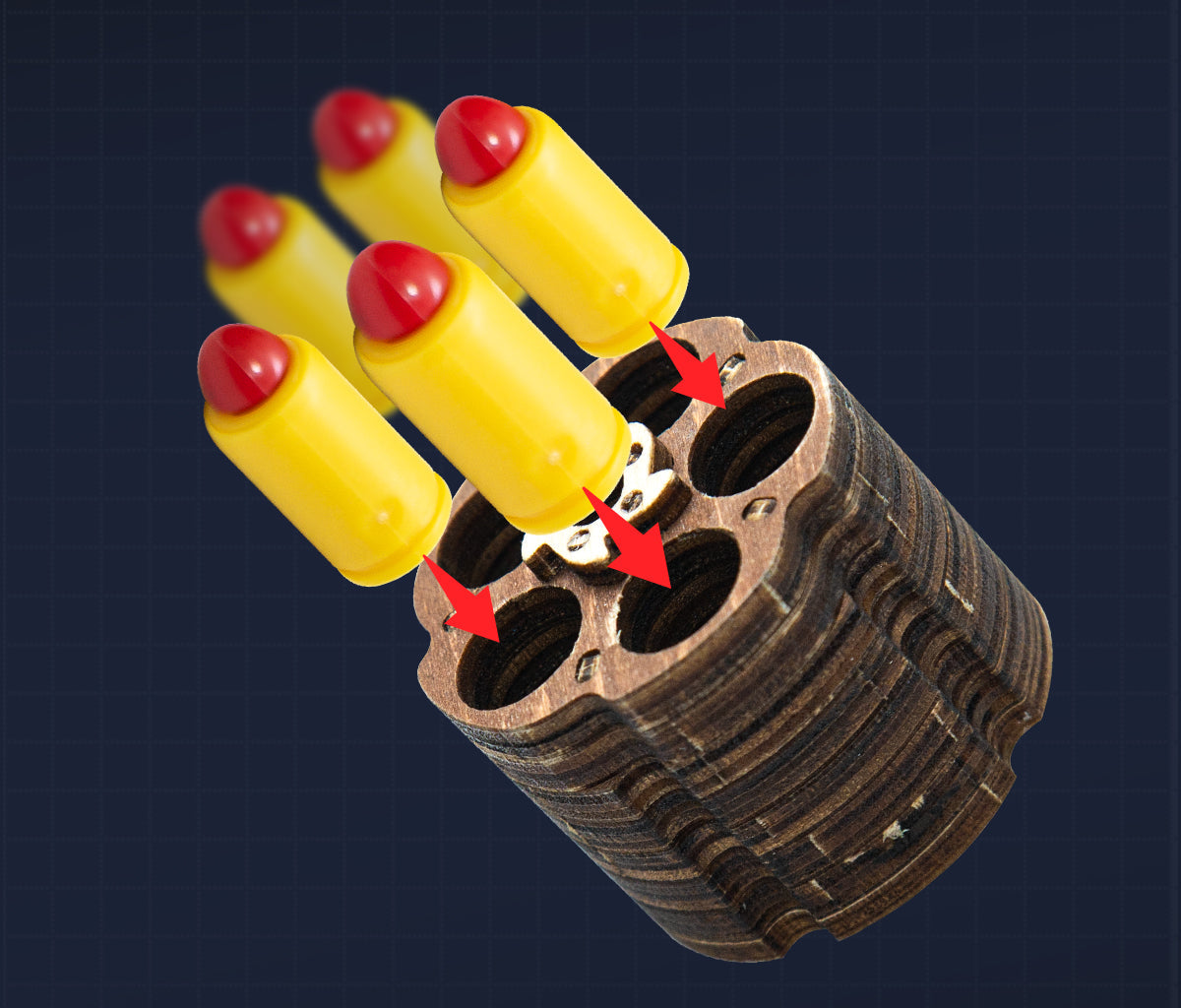 Dekoracinis medinis ginklas