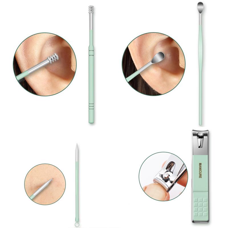 Nešiojamas nagų priežiūros rinkinys