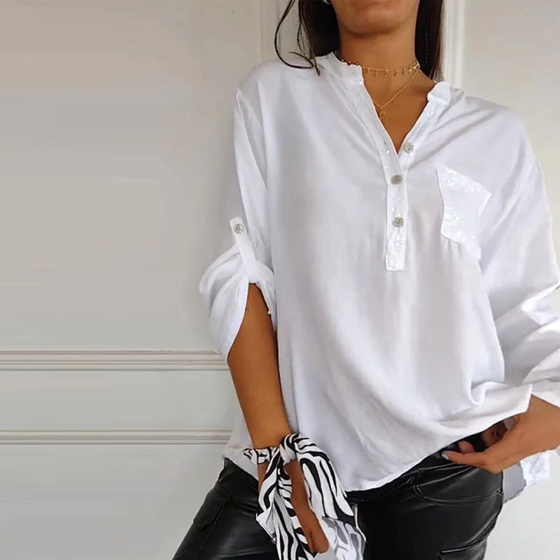 Palaidinė su blizgučiais