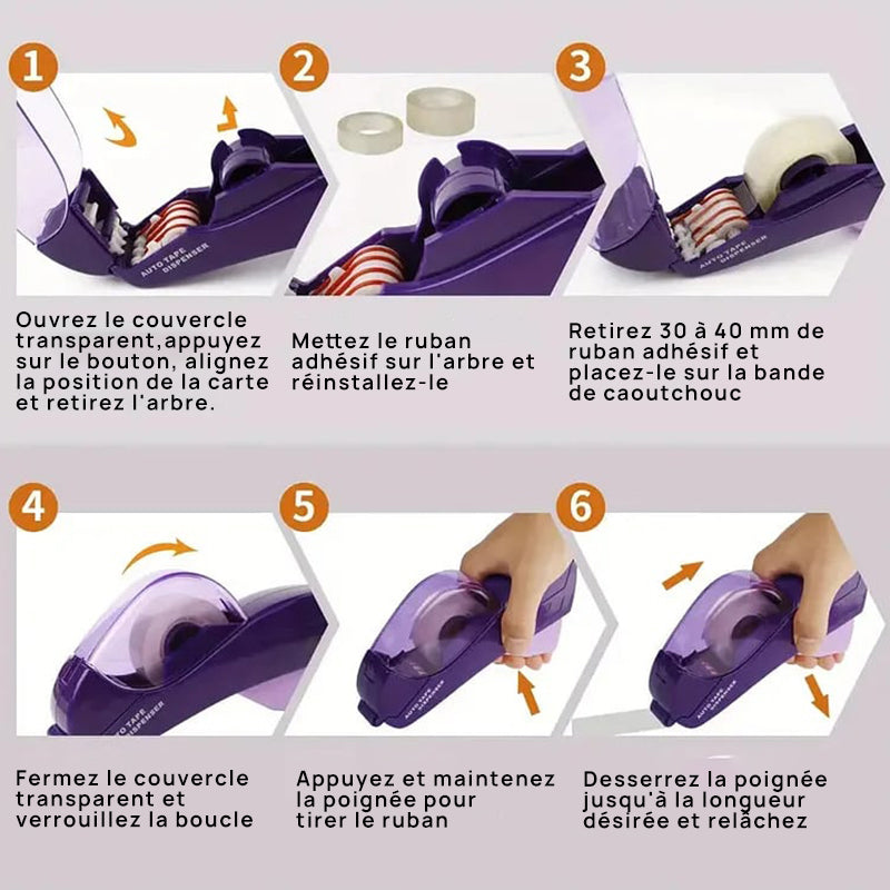 Lipnios juostos atkirpimo įrankis