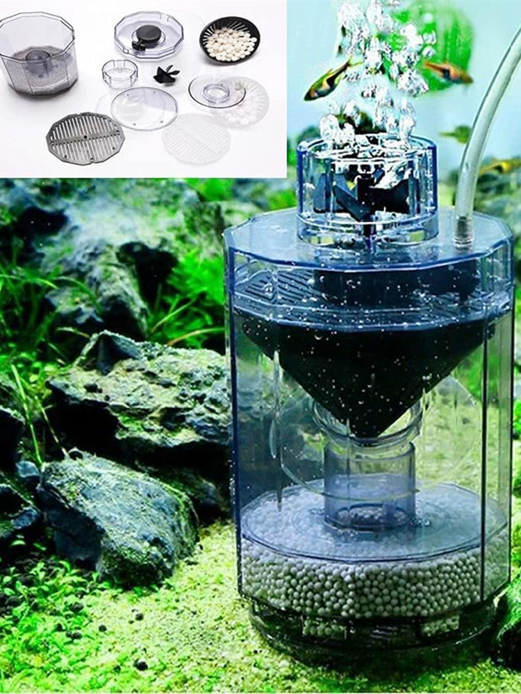 Multifunkcinis akvariumo valymo filtras