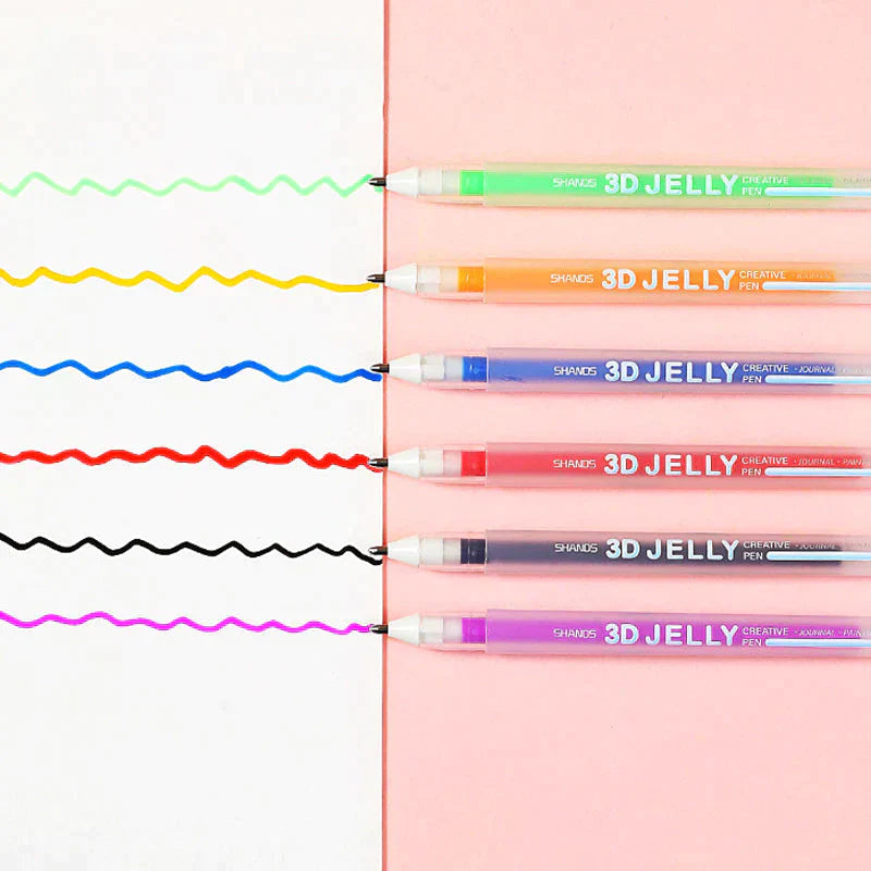 \GelPen™\" - geliniai rašikliai su 3D efektu"