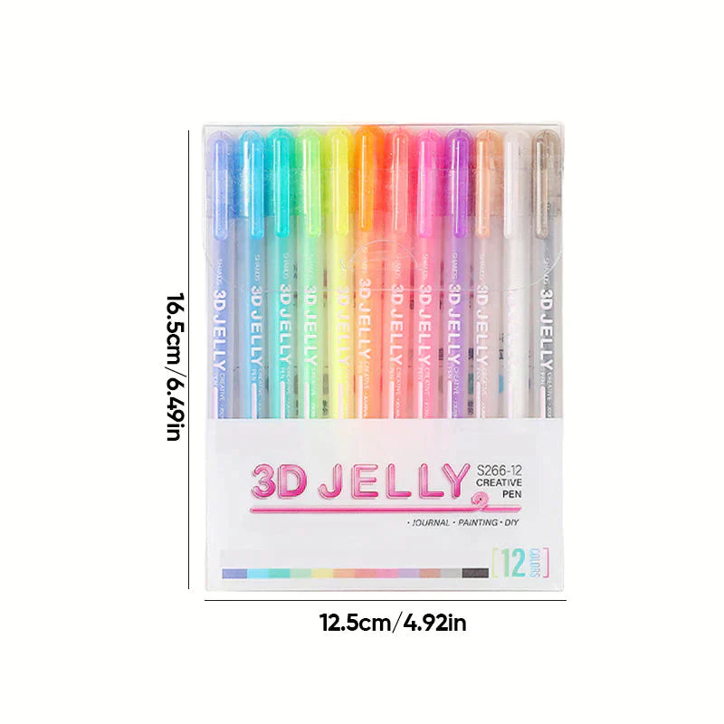 \GelPen™\" - geliniai rašikliai su 3D efektu"