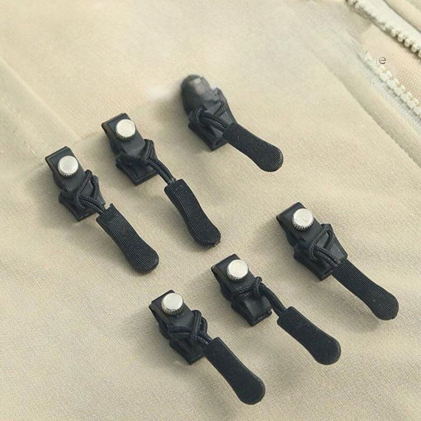 Kokybiški užtrautukai rūbams (6 vnt.)