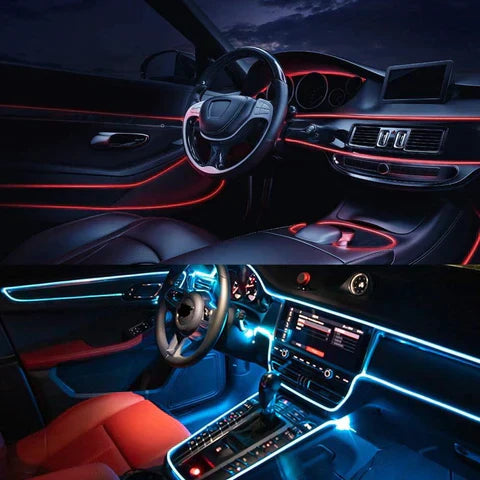 Lanksčios LED juostelės automobilio salonui "StarLight™" (3 vnt.)