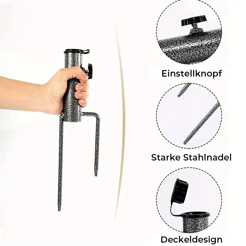 Reguliuojamas skėčio laikiklis