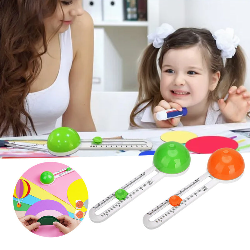 Plastikinis apskritimų pjaustymo peiliukas