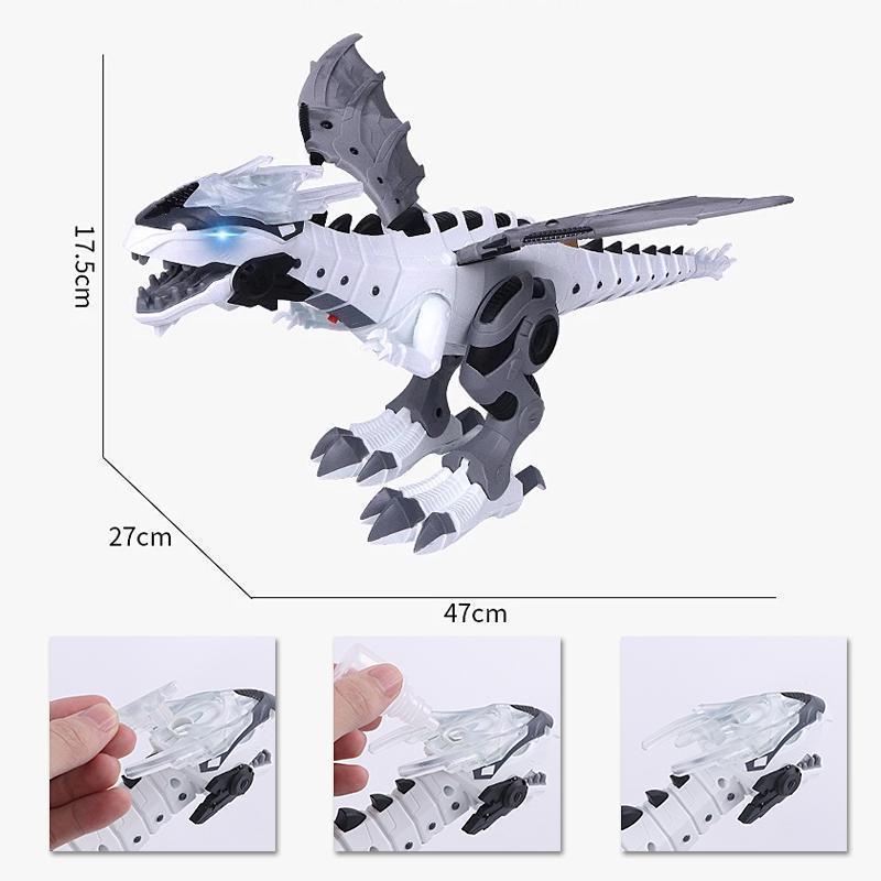 Vaikščiojantis dinozauras robotas