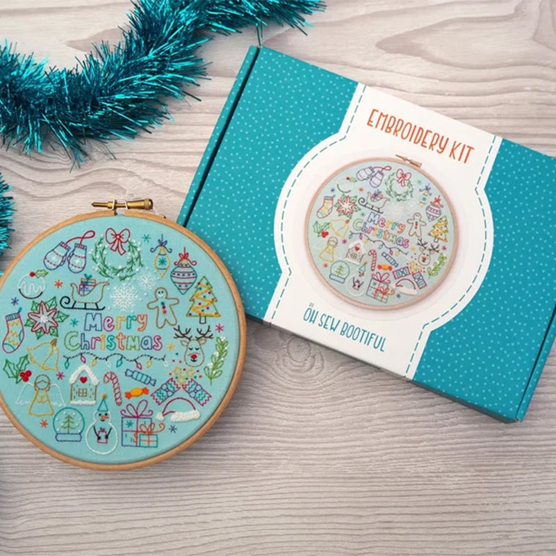 Kalėdinis siuvinėjimo rinkinys