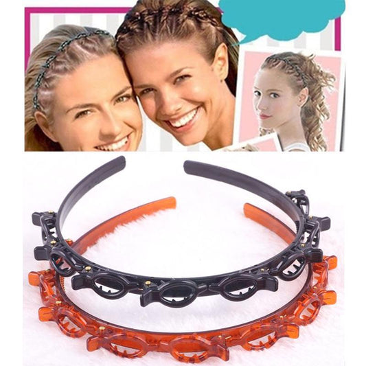 Plaukų lankeliai su segtukais (2/4vnt.)