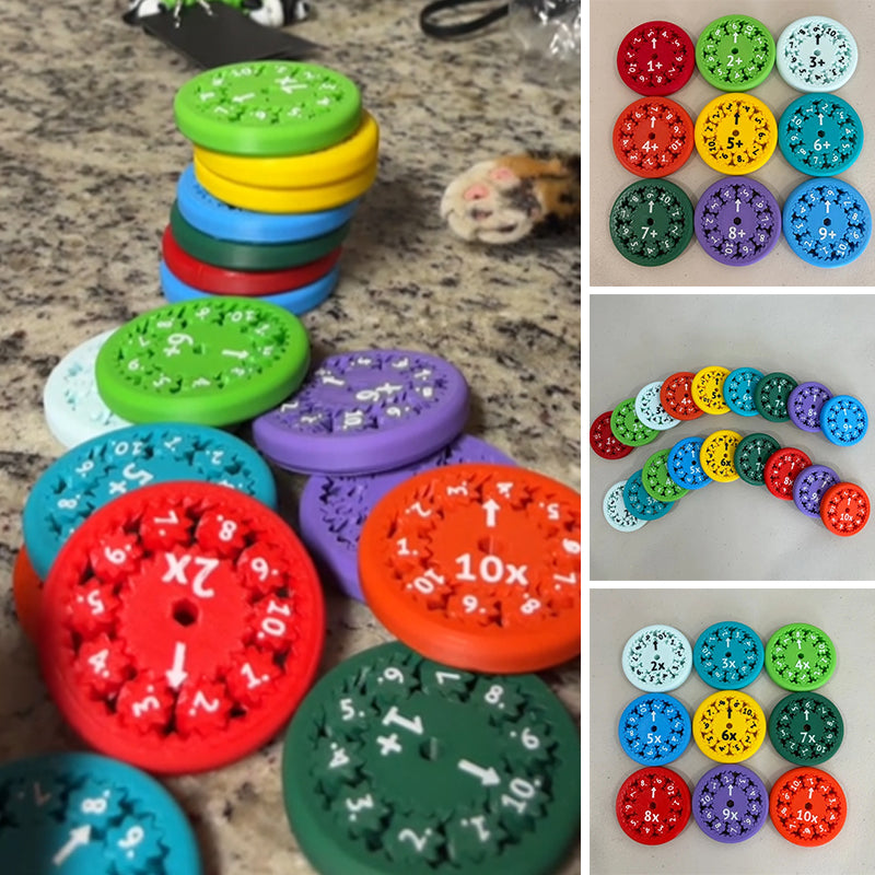 \Fidget spinners\" su matematikos užduotim"