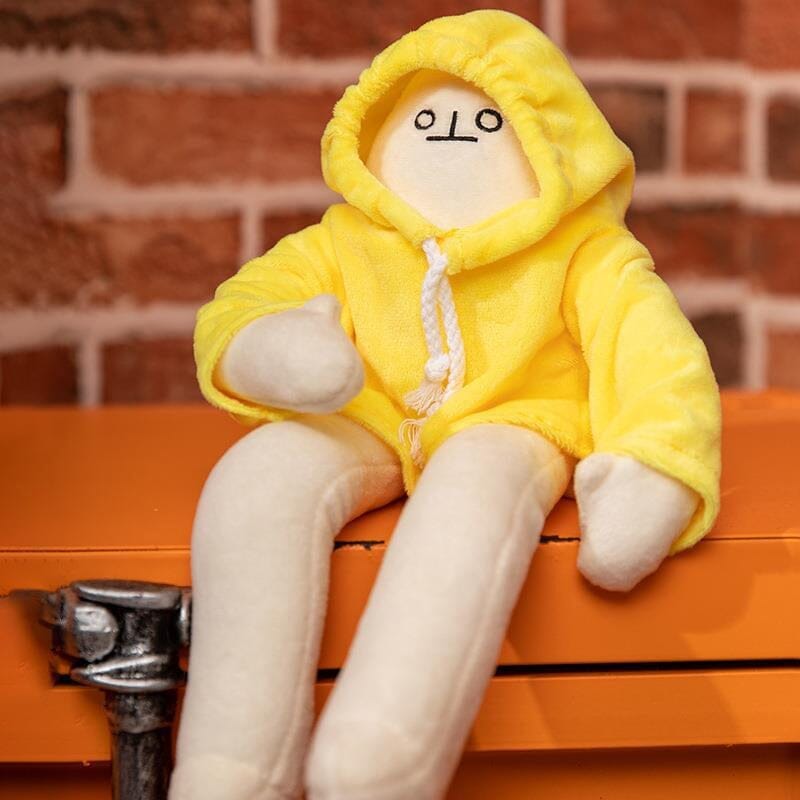 Šmaikšti medvilninė lėlė