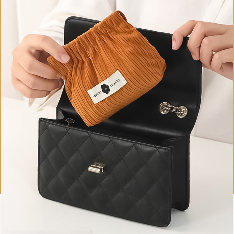 Mini velvetinės kosmetinės (2/4vnt.)