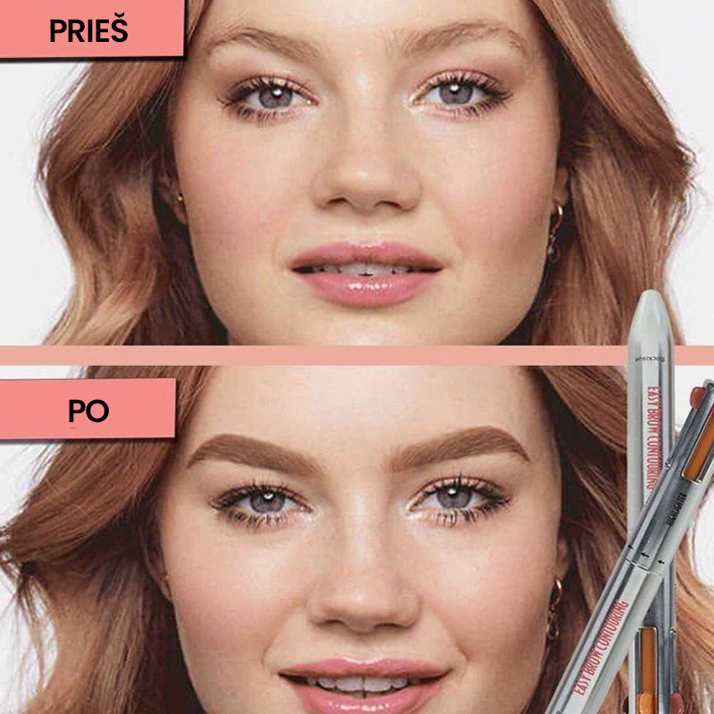 Daugiafunkcinė antakių kontūravimo priemonė