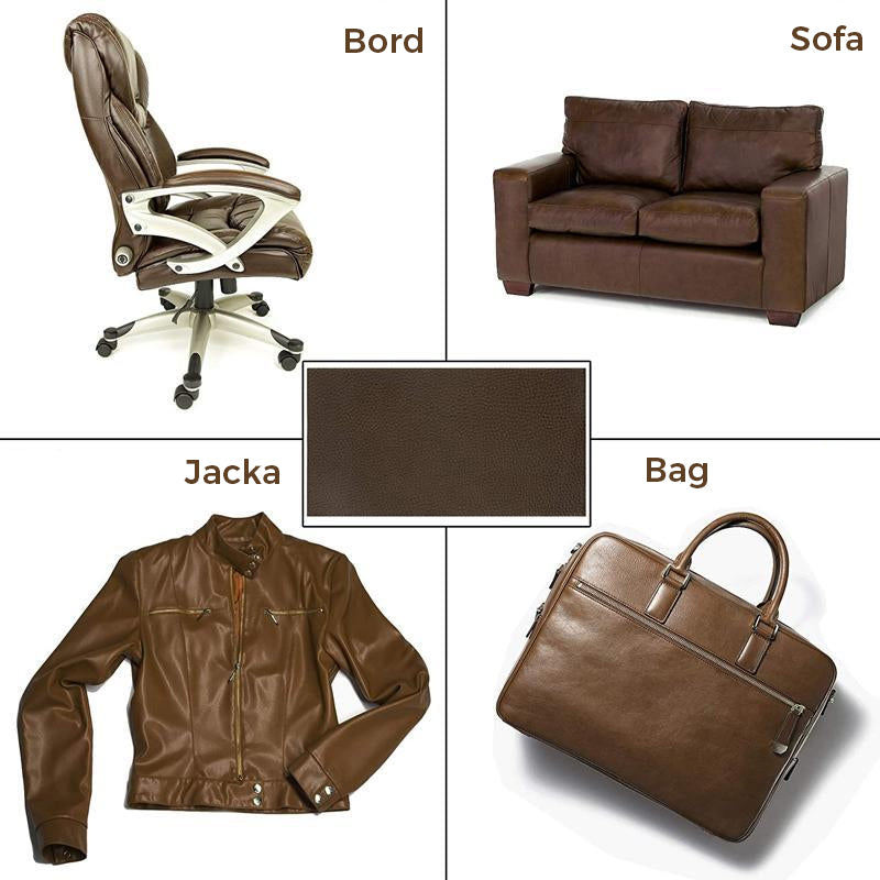 Klijuojamas pleistras odiniams baldams