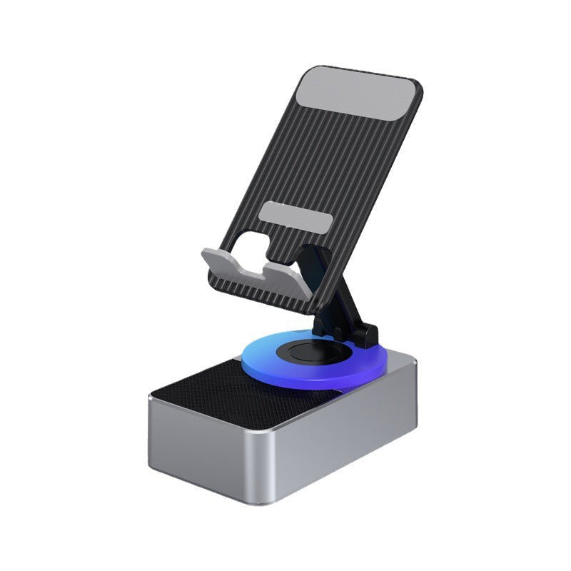 Mobiliojo telefono laikiklis su Bluetooth garsiakalbiu