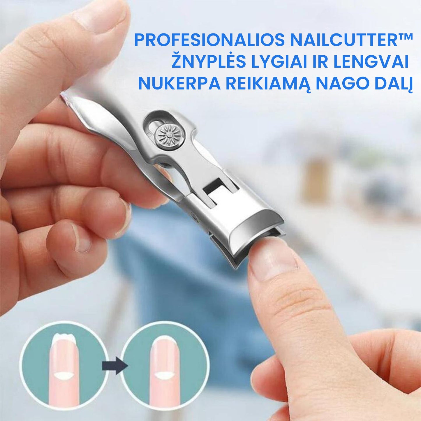 NailCutter™ - profesionalus nagų priežiūros rinkinys