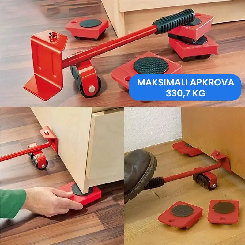 Baldų perkėlimo rinkinys (4 ratukai)